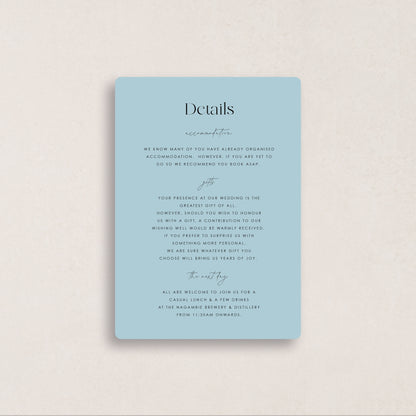 Love Like This Details Card