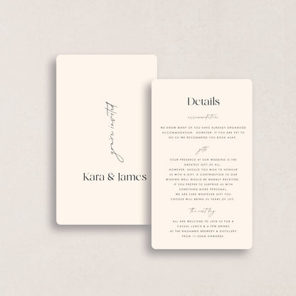 Love Like This Details Card